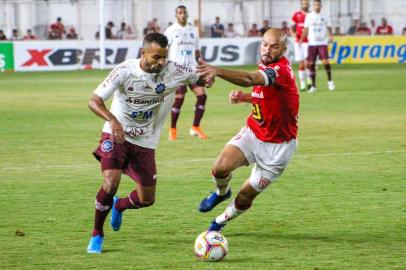  IJUÍ, RS, BRASIL, 09/03/2020. São Luíz x SER Caxias, jogo válido pela segunda rodada da Taça Francisco Novelletto Neto, segundo turno do Campeonato Gaúcho (Gauchão 2020) e realizado no estádio 19 de Outubro, em Ijuí. (Lucas Dornelles/São Luiz/Divulgação)<!-- NICAID(14445740) -->