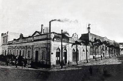  Cervejaria C. Ritter & Irmão, em Pelotas. A fábrica pelotense, fundada em 1870.<!-- NICAID(14446466) -->