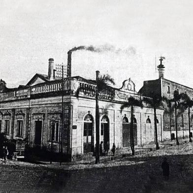  Cervejaria C. Ritter & Irmão, em Pelotas. A fábrica pelotense, fundada em 1870.<!-- NICAID(14446466) -->