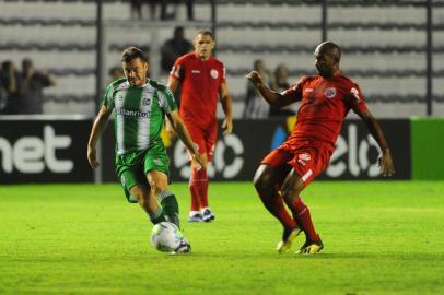  CAXIAS DO SUL, RS, BRASIL, 11/03/2020. Juventude x América-RN, jogo de ida, válido pela terceira fase da Copa do Brasil 2020 e realizado no estádio Alfredo Jaconi. (Porthus Junior/Agência RBS)<!-- NICAID(14448041) -->