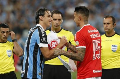  PORTO ALEGRE, RS, BRASIL - Grêmio e Inter jogam na Arena, pelo Grupo E da Libertadores da América 2020. (Foto: Mateus Bruxel/Agencia RBS)<!-- NICAID(14449594) -->