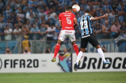  PORTO ALEGRE, RS, BRASIL - Grêmio e Inter jogam na Arena, pelo Grupo E da Libertadores da América 2020. (Foto: Jefferson Botega/Agencia RBS)<!-- NICAID(14449602) -->