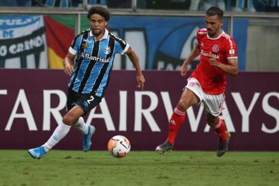  PORTO ALEGRE, RS, BRASIL - Grêmio e Inter jogam na Arena, pelo Grupo E da Libertadores da América 2020. (Foto: Jefferson Botega/Agencia RBS)<!-- NICAID(14449683) -->