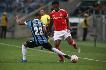  PORTO ALEGRE, RS, BRASIL - Grêmio e Inter jogam na Arena, pelo Grupo E da Libertadores da América 2020. (Foto: Jefferson Botega/Agencia RBS)<!-- NICAID(14449718) -->