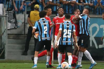  PORTO ALEGRE, RS, BRASIL - Grêmio e Inter jogam na Arena, pelo Grupo E da Libertadores da América 2020. (Foto: Jefferson Botega/Agencia RBS)<!-- NICAID(14449755) -->