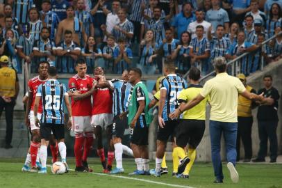  PORTO ALEGRE, RS, BRASIL - Grêmio e Inter jogam na Arena, pelo Grupo E da Libertadores da América 2020. (Foto: Jefferson Botega/Agencia RBS)<!-- NICAID(14449754) -->