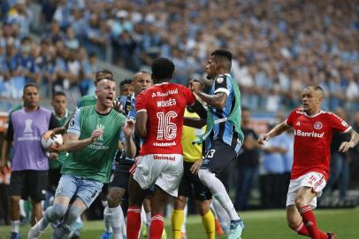  PORTO ALEGRE, RS, BRASIL - Grêmio e Inter jogam na Arena, pelo Grupo E da Libertadores da América 2020. (Foto: Mateus Bruxel/Agencia RBS)<!-- NICAID(14449813) -->