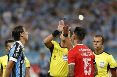  PORTO ALEGRE, RS, BRASIL - Grêmio e Inter jogam na Arena, pelo Grupo E da Libertadores da América 2020. (Foto: Mateus Bruxel/Agencia RBS)<!-- NICAID(14449596) -->