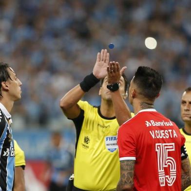  PORTO ALEGRE, RS, BRASIL - Grêmio e Inter jogam na Arena, pelo Grupo E da Libertadores da América 2020. (Foto: Mateus Bruxel/Agencia RBS)<!-- NICAID(14449596) -->