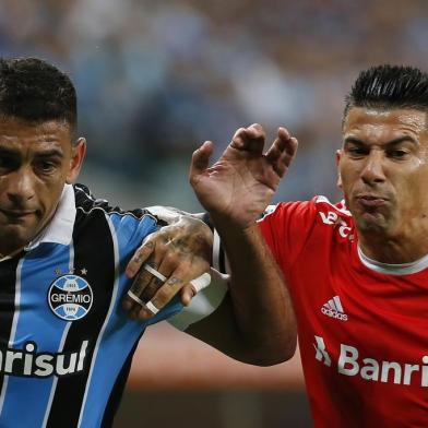  PORTO ALEGRE, RS, BRASIL - Grêmio e Inter jogam na Arena, pelo Grupo E da Libertadores da América 2020. (Foto: Mateus Bruxel/Agencia RBS)<!-- NICAID(14449733) -->