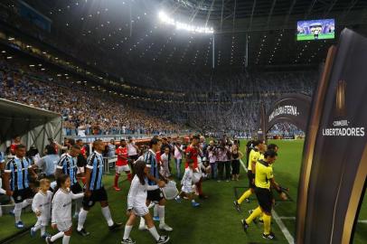  PORTO ALEGRE, RS, BRASIL - Grêmio e Inter jogam na Arena, pelo Grupo E da Libertadores da América 2020. (Foto: Mateus Bruxel/Agencia RBS)<!-- NICAID(14449595) -->