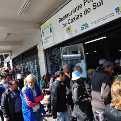  CAXIAS DO SUL,RS, BRASIL (06/09/2017). Restaurante Popular. Samae resolve o problema da falta de água no restarurante Popular. (Roni Rigon/Pioneiro).<!-- NICAID(13134448) -->