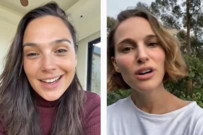 Gal Gadot e Natalie Portman<!-- NICAID(14456728) -->