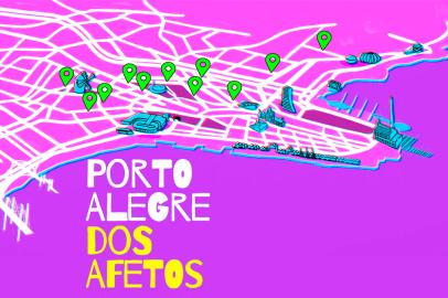 Mapa dos Afetos. Porto Alegre. Poa dos afetos. Aniversário da capital dos gaúchos. Memória. Matérias sobre lugares antigos