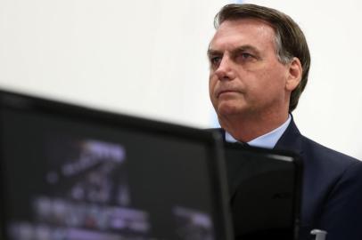  (Brasília ¿ DF, 25/03/2020) Presidente da República Jair Bolsonaro, durante videoconferência com Governadores do Sudeste.<!-- NICAID(14461089) -->