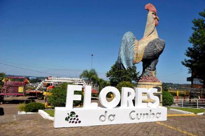  FLORES DA CUNHA, 12/02/2020Preparativos para a Festa Vindima em Flores da Cunha.(Lucas Amorelli/Agência RBS)<!-- NICAID(14416588) -->