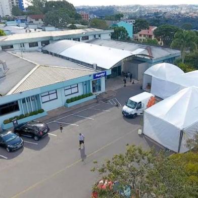 espaço do BEM, hospital círculo. Atendimento de pacientes com sintomas respiratórios<!-- NICAID(14464709) -->