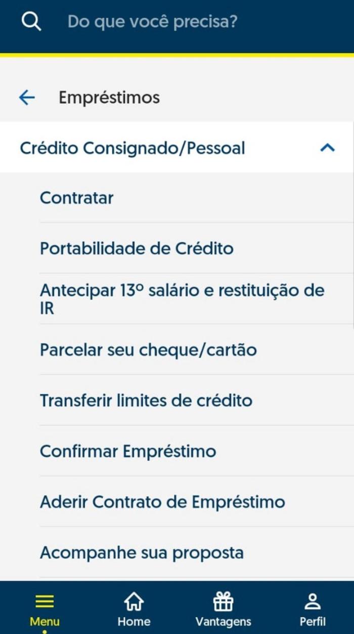 Aplicativo Banco do Brasil / Reprodução