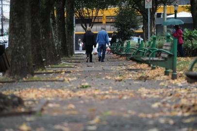  CAXIAS DO SUL, RS, BRASIL (03/04/2020)Ambiental de clima no centro de Caxias do Sul. (Antonio Valiente/Agência RBS)<!-- NICAID(14468463) -->