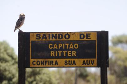  VACARIA, RS, BRASIL (06/03/2020)Grupo de Trekking Forastrilho, de Vacaria, faz caminhadas por ferrovias abandonadas da Serra gaúcha e de Santa Catarina. Eles contam à reportagem um pouco sobre o espírito do grupo e também sobre alguns dos lugares que já visitaram, como a antiga estação Capitão Ritter, no interior de Vacaria. Eles são João Carlos Moreira (cabeludo alto), Gleidson Dondoni (cabeludo baixo) e Anderson Pereira. (Antonio Valiente/Agência RBS)Indexador: ANTONIO VALIENTE / AGENCIA RBS  <!-- NICAID(14443187) -->