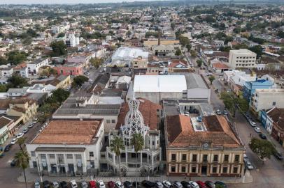  BAGÉ, RS, BRASIL - A história da passagem de Zuleika Borges Torrealba pela cidade de Bagé. Vista aérea da cidade de Bagé.<!-- NICAID(13541480) -->