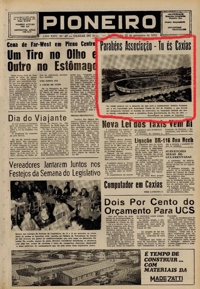 Jornal Pioneiro / Reprodução