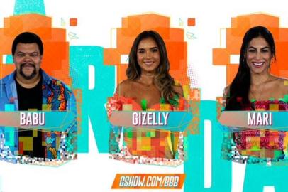 Paredão entre Babu, Gizelly e Mari no BBB 20<!-- NICAID(14475538) -->