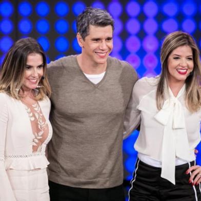 Tamanho Família com Marcio Garcia e as convidadas Mariana Santos (D) e Deborah Secco.<!-- NICAID(14475910) -->