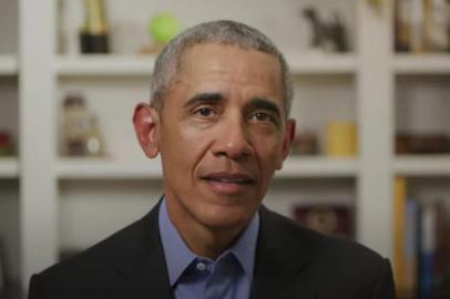 This screen grab from a video released by BidenForPresident shows former President Barack Obama endorsing Joe Bidens White House bid through a video message on Tuesday, April 14, 2020. - Former President Barack Obama endorsed Democratic presidential candidate Joe Biden on April 14, 2020, in a video message in which he explains why he believes his former running mate is the candidate needed at this moment of crisis in America. (Photo by Handout / BidenForPresident / AFP) / RESTRICTED TO EDITORIAL USE<!-- NICAID(14476484) -->