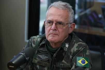  PORTO ALEGRE- RS- BRASIL- 18/07/2019-  General Geraldo Antônio Miotto, comandante do Comando Militar do Sul participa do Programa Atualidade na Rádio Gaúcha. FOTO FERNANDO GOMES/ ZERO HORA.<!-- NICAID(14170019) -->