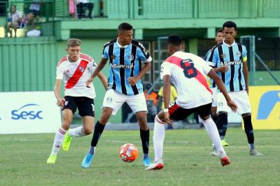 Diego Rosa, volante do Grêmio na Copa São Paulo de Futebol Júnior 2020