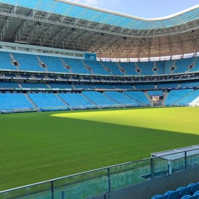 Novo gramado Arena do Grêmio