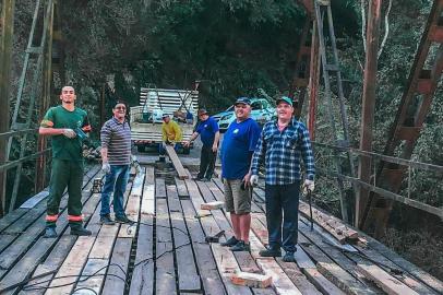 Concluído restauro na Ponte do Raposo, em Vila Oliva, entre Caxias do Sul e Gramado<!-- NICAID(14481361) -->