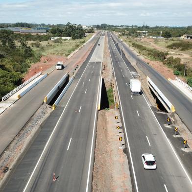 Fotos da ERS-118. Desta vez, panorâmicas, feitas com drone.Só retificando o crédito: Cristiano Bondan/Divulgação.