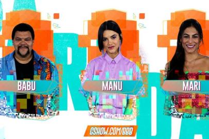 Paredão BBB 20 - Babu, Manu e Mari<!-- NICAID(14481783) -->