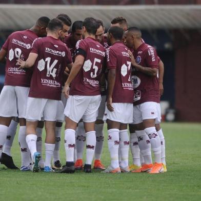  CAXIAS DO SUL, RS, BRASIL (15/03/2020)3a Rodada do Campeonato Gaúcho. Jogo entre Ser Caxias e Novo Hamburgo a portas fechadas no Estádio Centenário. (Antonio Valiente/Agência RBS)<!-- NICAID(14452124) -->