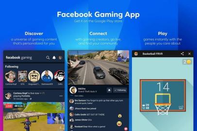 Facebook lança o facebook gaming