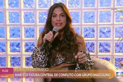 Mari Gonzalez, do BBB 20, em entrevista ao Encontro com Fátima Bernardes<!-- NICAID(14483421) -->