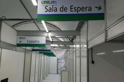 Previsto para inaugurar na quinta, unidade de triagem da UPA Zona Norte deve começar a funcionar somente na semana que vem<!-- NICAID(14483871) -->