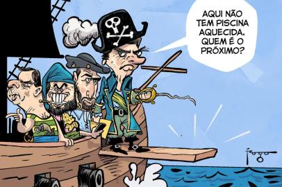  charge de Gilmar Fraga publicada na edição de 25 de abril de 2020<!-- NICAID(14485875) -->