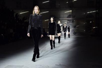 Desfile da Saint Laurent 