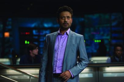 Ator indiano Irrfan Khan in Jurassic World (2015)<!-- NICAID(14488241) -->