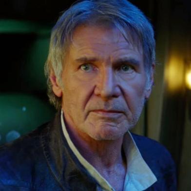 Harrison Ford em cena de Star Wars: O Despertar da Força<!-- NICAID(14489327) -->