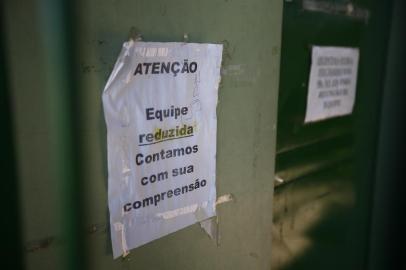  PORTO ALEGRE, RS, BRASIL, 17-05-2020: Os efeitos do coronavírus em pontos da rede primária de atendimento. Na foto, UBS Vila Elizabeth, na Zona Norte de Porto Alegre (FOTO FÉLIX ZUCCO/AGÊCIA RBS, Editoria de Geral).