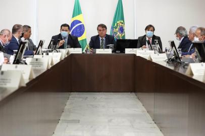  (BrasÃ­lia - DF, 20/05/2020) VideoconferÃªncia com Governadores dos Estados.Foto: Marcos CorrÃªa/PRIndexador: Marcos Correa<!-- NICAID(14505066) -->