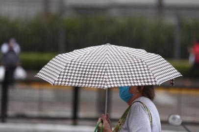  ** EM BAIXA** PORTO ALEGRE, RS, BRASIL - 21.05.2020 - Chuva em Porto Alegre. (Foto: Jefferson Botega/Agencia RBS)<!-- NICAID(14505079) -->