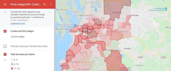 mapa porto alegre bairros Petropolis E O Bairro Com Maior Numero De Pessoas Diagnosticadas Com Coronavirus Em Porto Alegre Gzh mapa porto alegre bairros