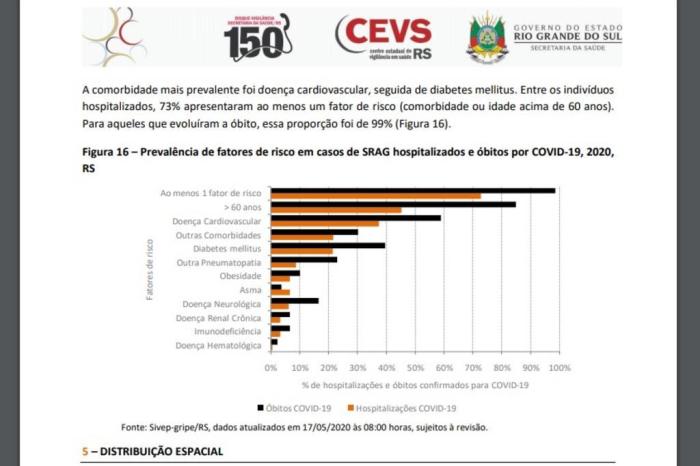 Portal Covid SES / Reprodução