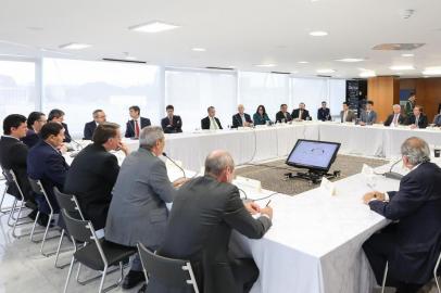  (Brasília - DF, 22/04/2020) Reunião com Vice-Presidente da República, Ministros e Presidentes de Bancos.Foto: Marcos Corrêa/PRIndexador: Marcos Correa<!-- NICAID(14506406) -->