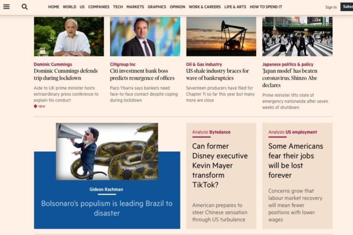 Financial Times / Reprodução